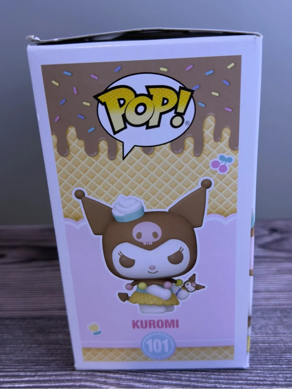 Funko Pop Kuromi #101 Hello Kitty & Friends Ice Cream Sanrio Box Damage